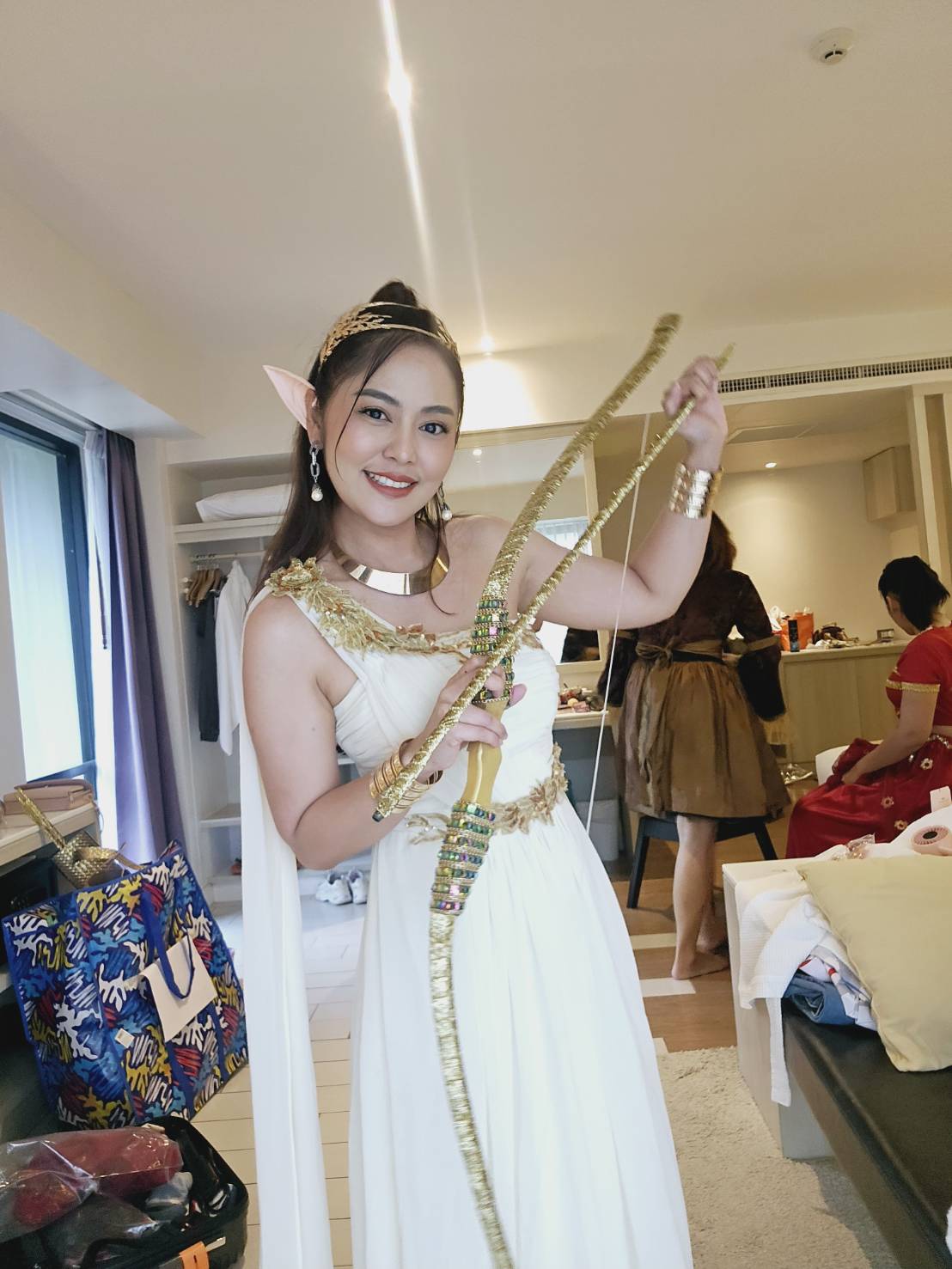 ชุดโรมัน / ชุดกรีกหญิง / เจ้าหญิงเอลฟ์ / ชุดโรมันหญิง / เอลฟ์หญิง