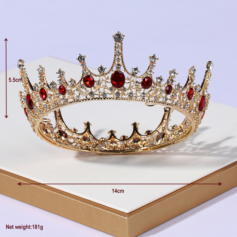 (พร้อมส่ง) มงกุฎ 033 มงกุฎฐานวงกลม มงกุฎเจ้าหญิง มงกุฎปัจฉิม สินค้าพร้อมส่งจากไทย