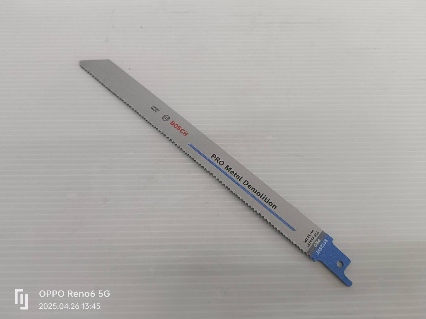 ใบเซเบอร์ S1125VF BOSCH #2608657408