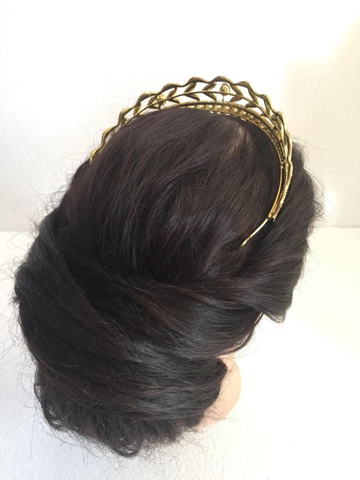 (พร้อมส่ง) เทียร่า 071 สีทอง