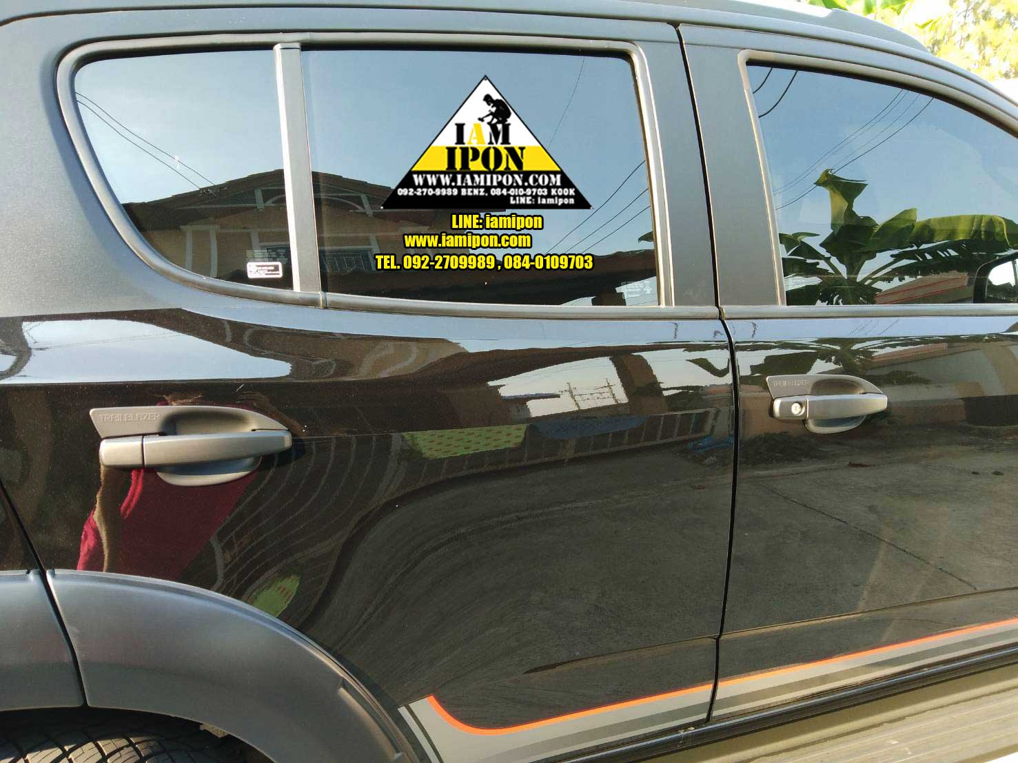 DOOR HANDLE FLATBLACK CHEVROLET ครอบมือจับดำด้านเชฟโรเลตทุกรุ่น