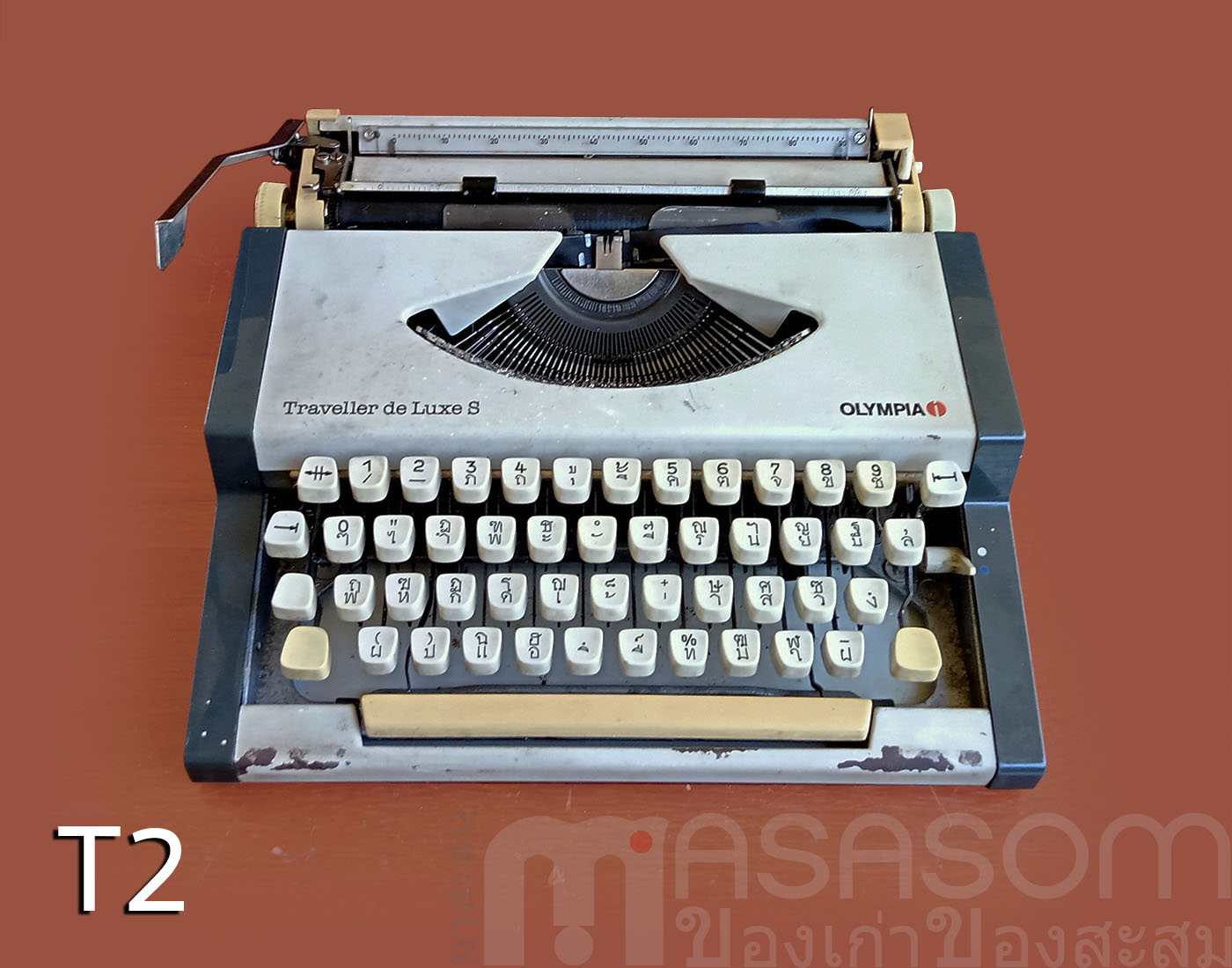 พิมพ์ดีดกระเป๋าหิ้วภาษาไทย Olympia