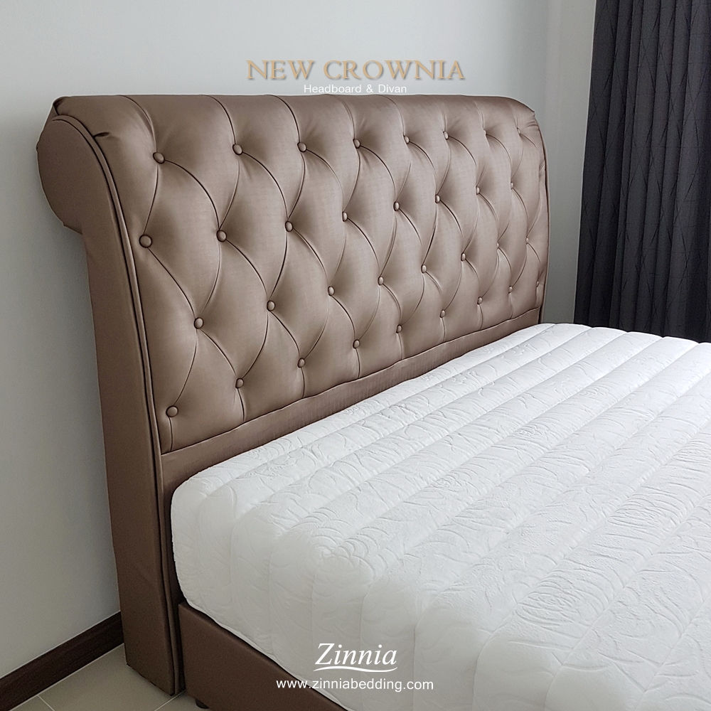 ชุดฐานและหัวเตียง รุ่นNew Crownia