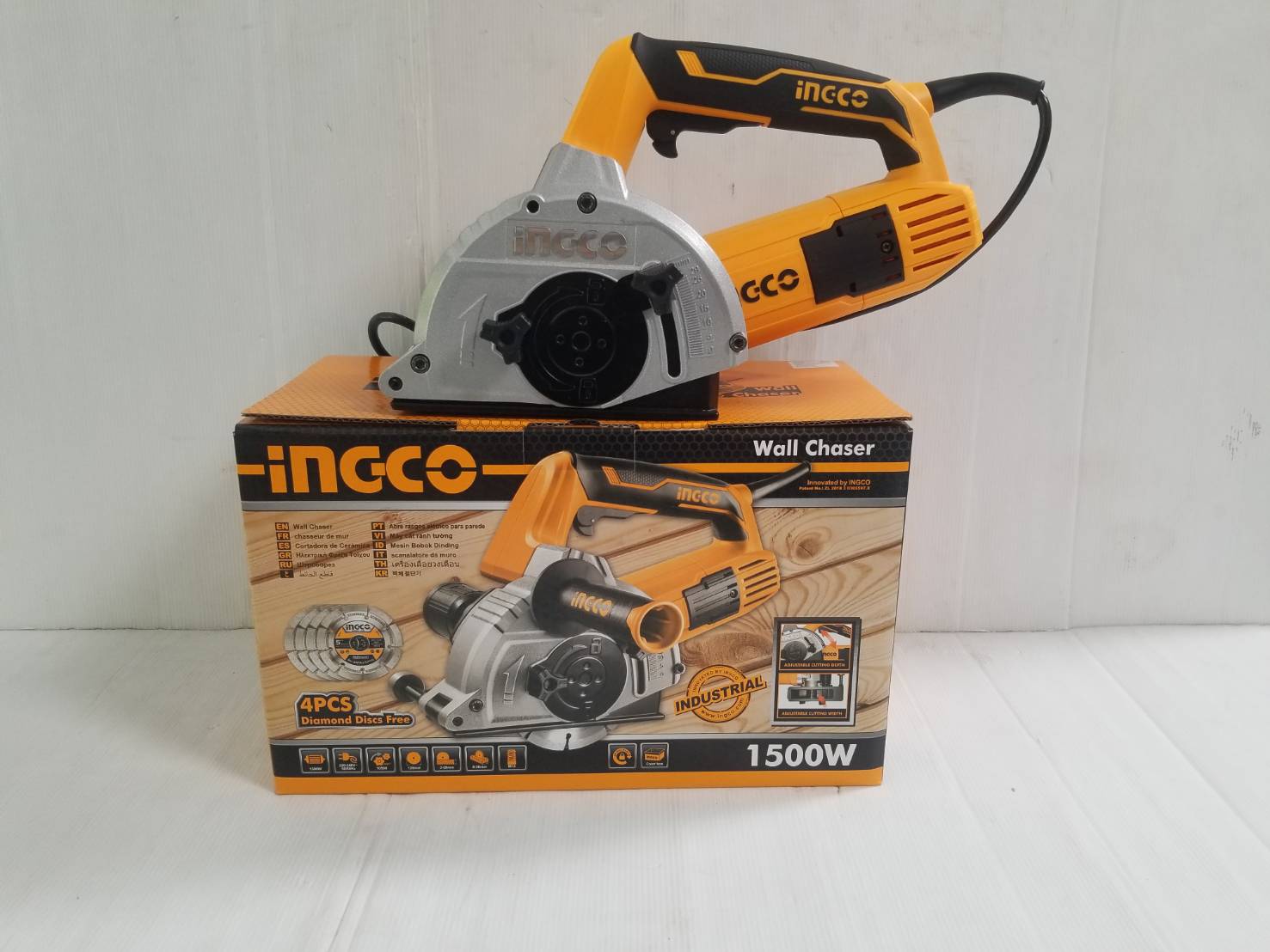เครื่องเซาะร่องคอนกรีต4" WLC15008 INGCO