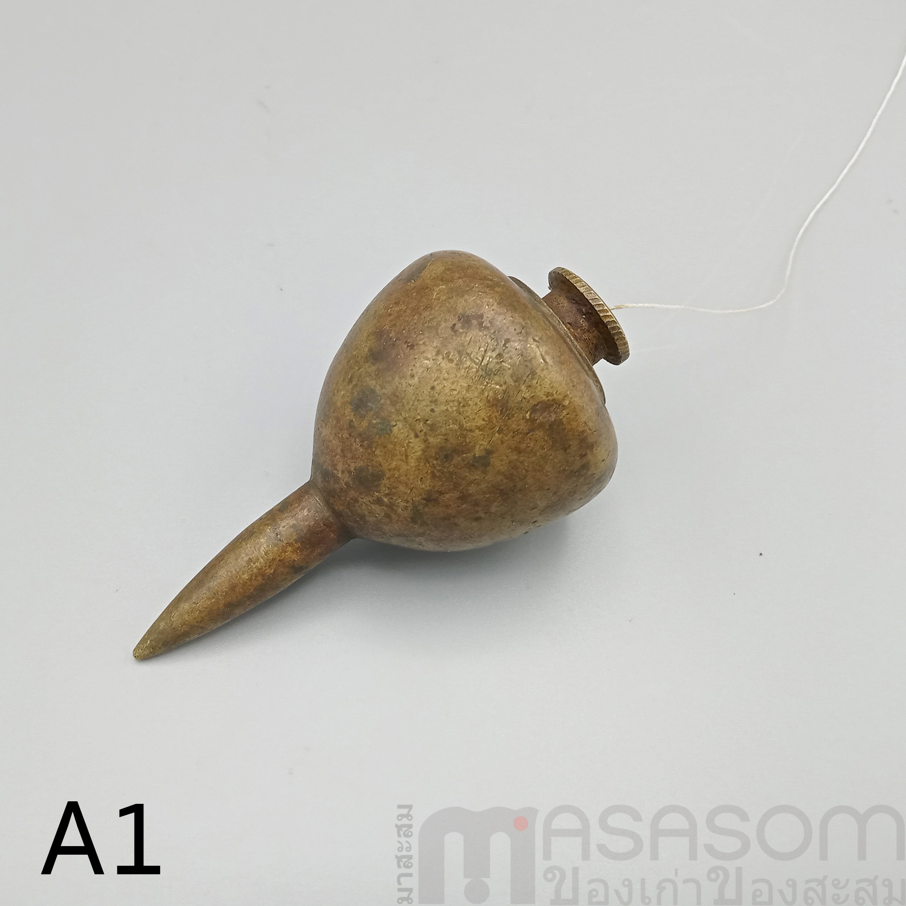 ลูกดิ่งทองเหลืองโบราณ