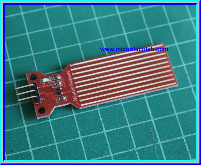 1x เซ็นเซอร์น้ำฝน ระดับน้ำ ความลึกน้ำ (Rain Water sensor)