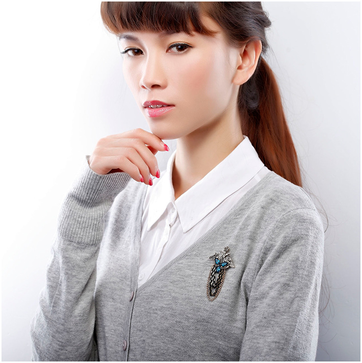 (พร้อมส่ง) เข็มกลัดเจ้าบ่าว 008