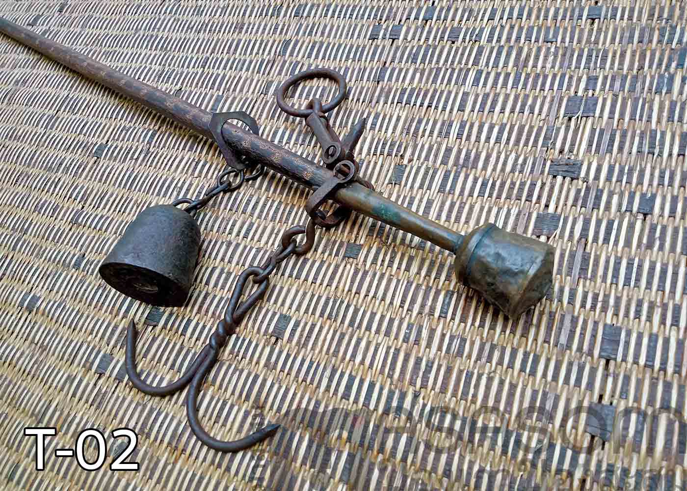 ตาชั่งแขวนโบราณขนาด15กิโลกรัม