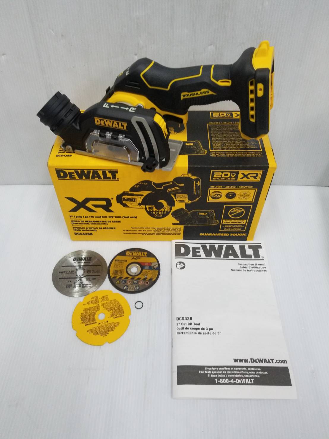 เครื่องตัด 3in1 DCS438B DEWALT