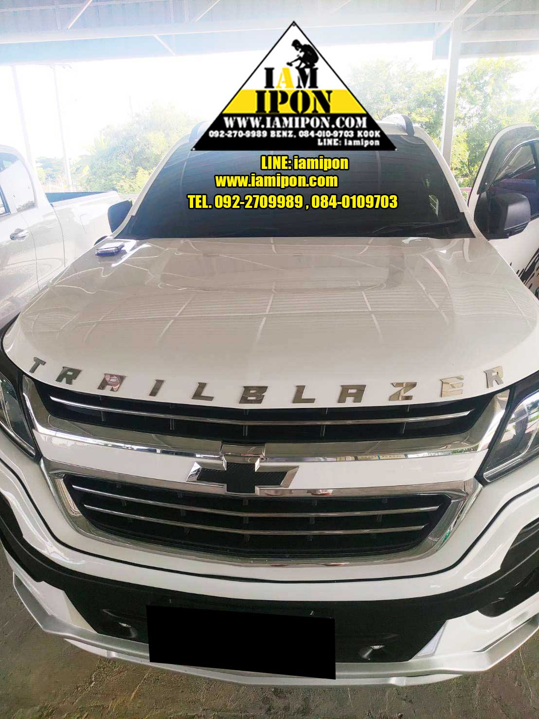 3D CHARACTER STAINLEES TRAILBLAZER ตัวหนังสือสเตนเลสแท้ TRAILBLAZER