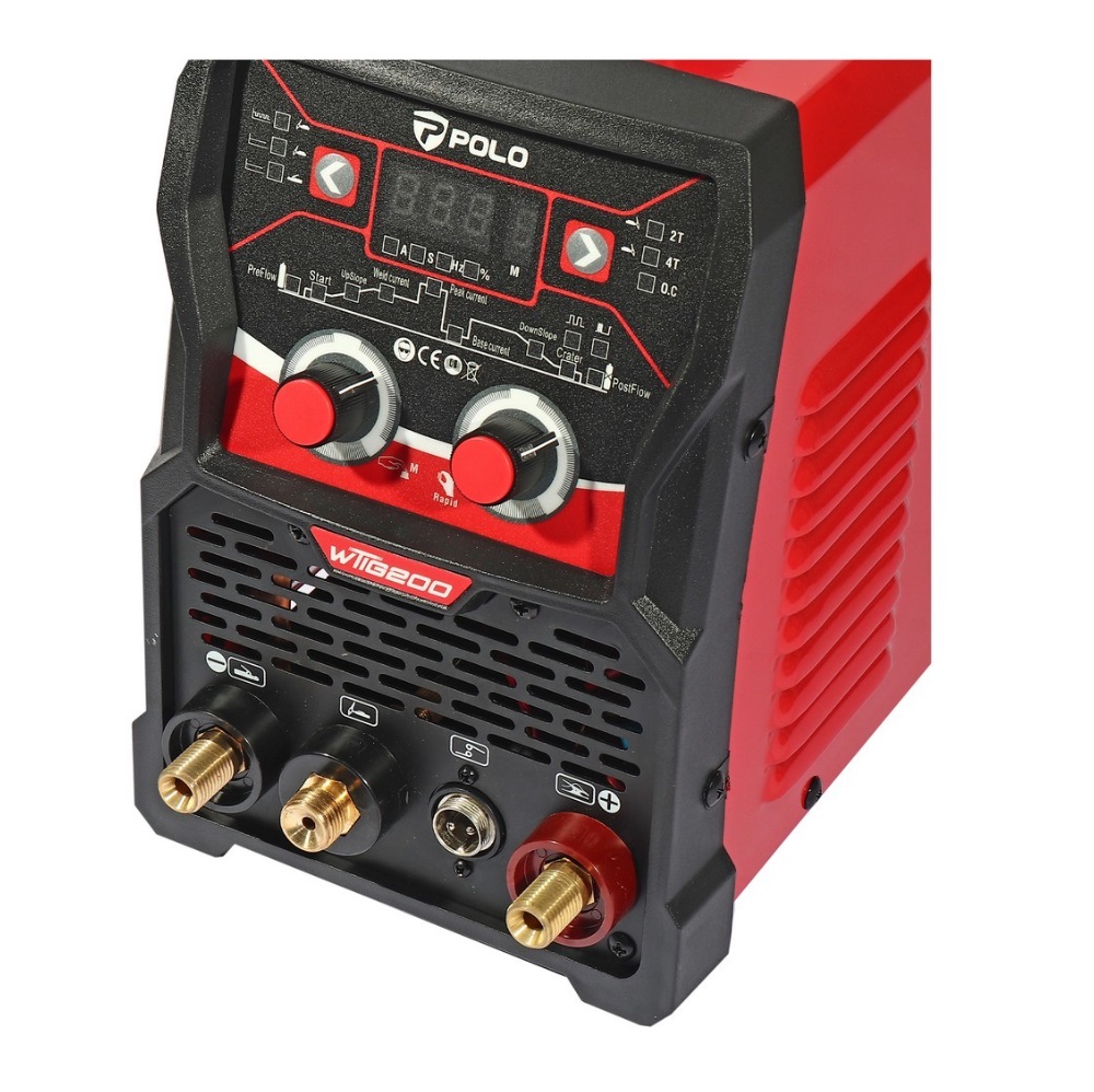 เครื่องเชื่อม TIG รุ่น WTIG200 (มีระบบ Pulse) POLO