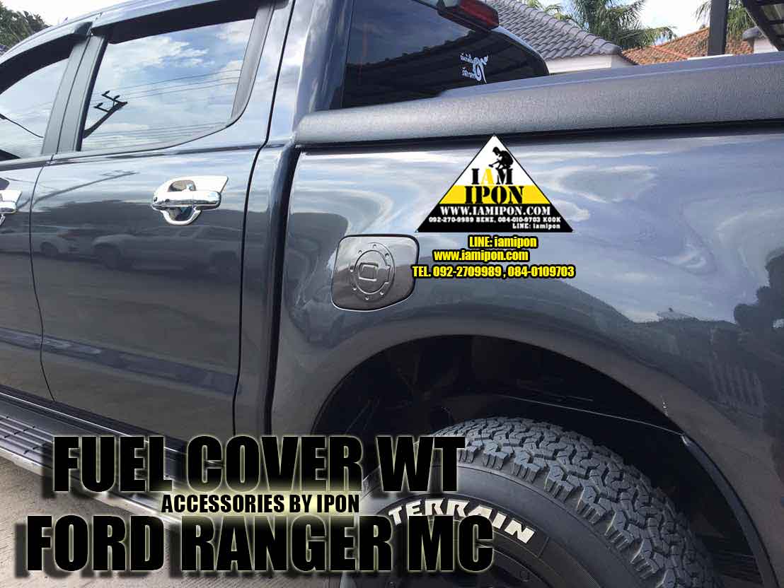 FUEL DOOR WILDTRAK FORD RANGER T6-MC ครอบฝาถังน้ำมันฟอร์ดเรนเจอร์วายแทรก T6-MC