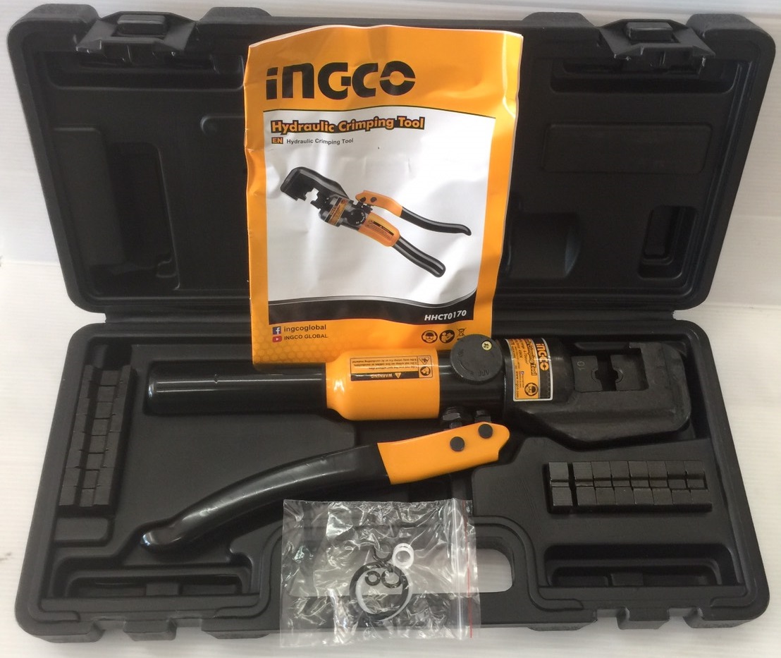 คีมย้ำหางปลาไฮดรอลิค 4-70mm² HHCT0170 INGCO