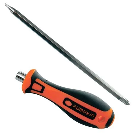 ไขควงสลับหัว4นิ้ว แกน6มิล แม่เหล็ก PUMPKIN 17150