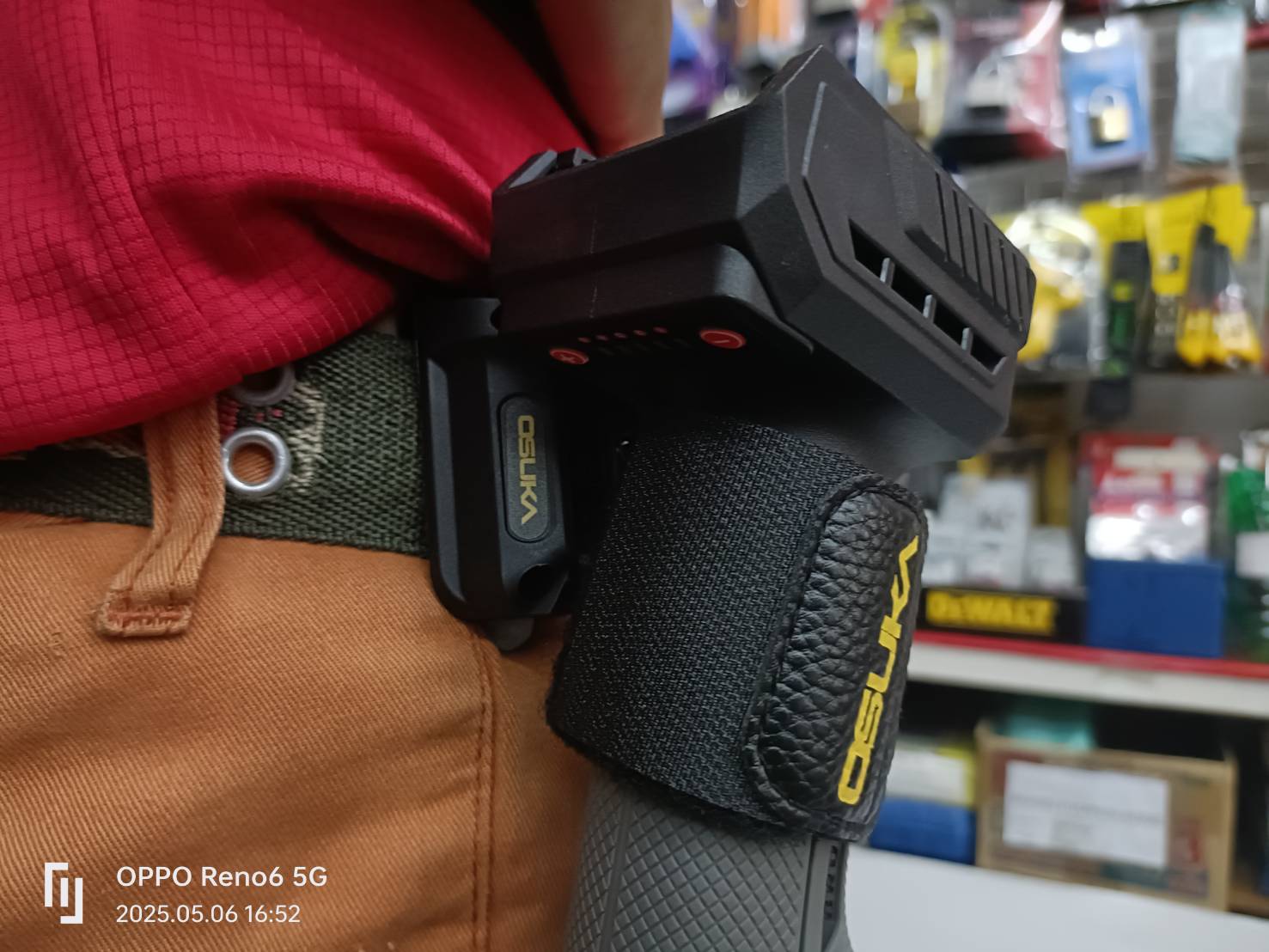 คลิปหนีบสว่านคาดเอว OSTB23401 OSUKA