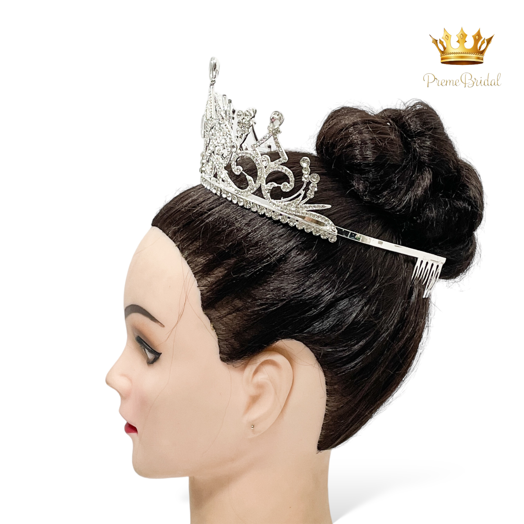 (พร้อมส่ง) เทียร่า 402 มงกุฎนางงาม งานสวย ปราณีต QCเพชรทุกเม็ด สินค้าพร้อมส่งจากไทย