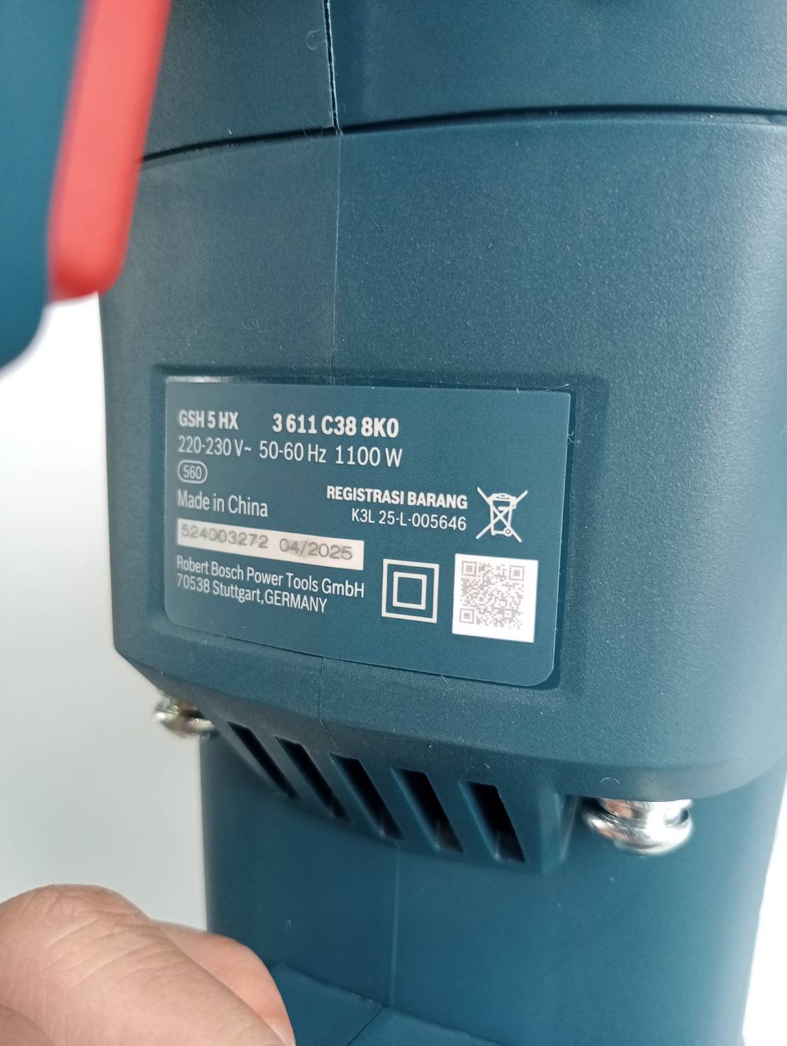 สกัดไฟฟ้า GSH5HX BOSCH 06113388K1