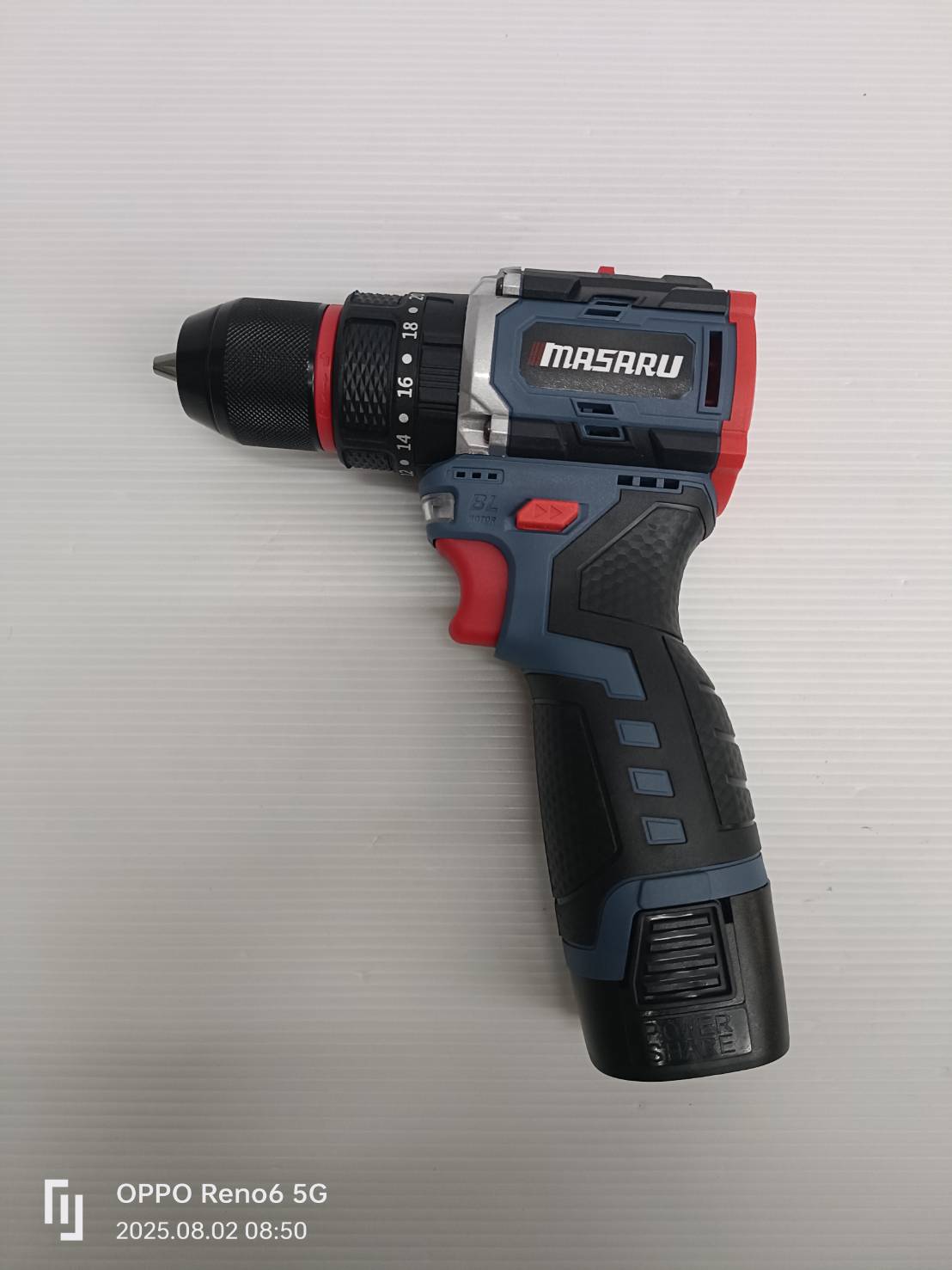 MASARU สว่านกระแทกไร้สาย 18V รุ่น SCDH-120-B2