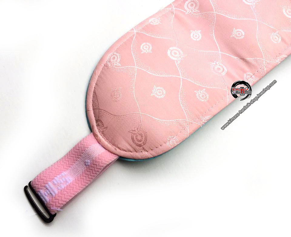 แผ่นรองโอบิ ชมพู 01