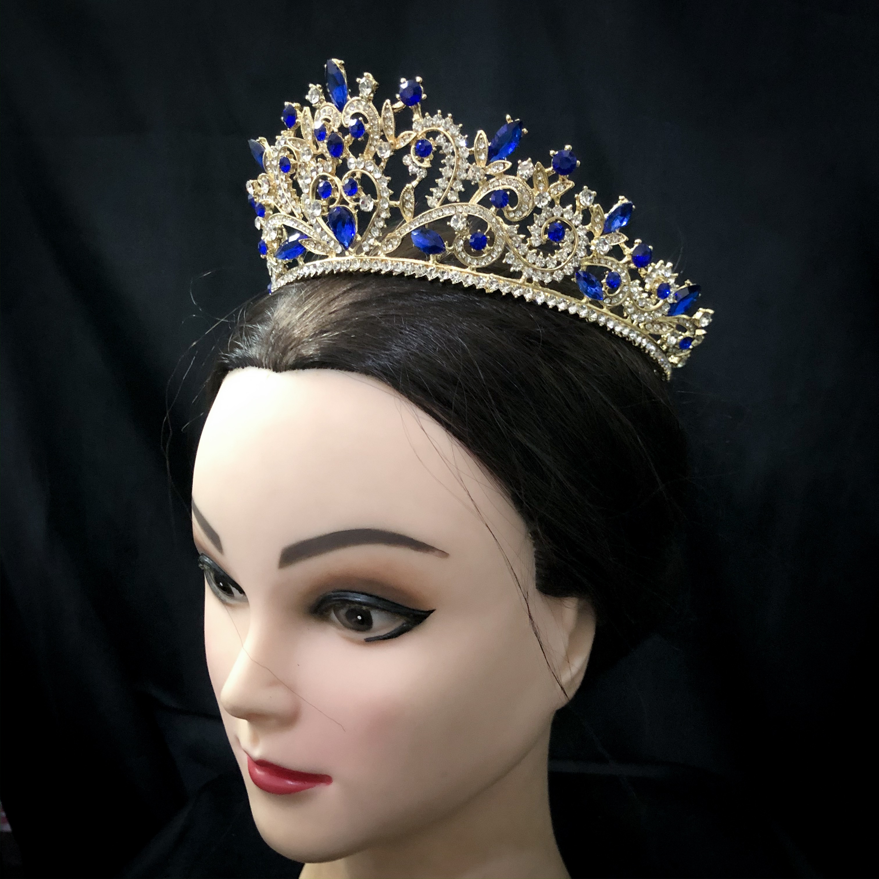 (พร้อมส่ง) เทียร่า 227 สีน้ำเงิน