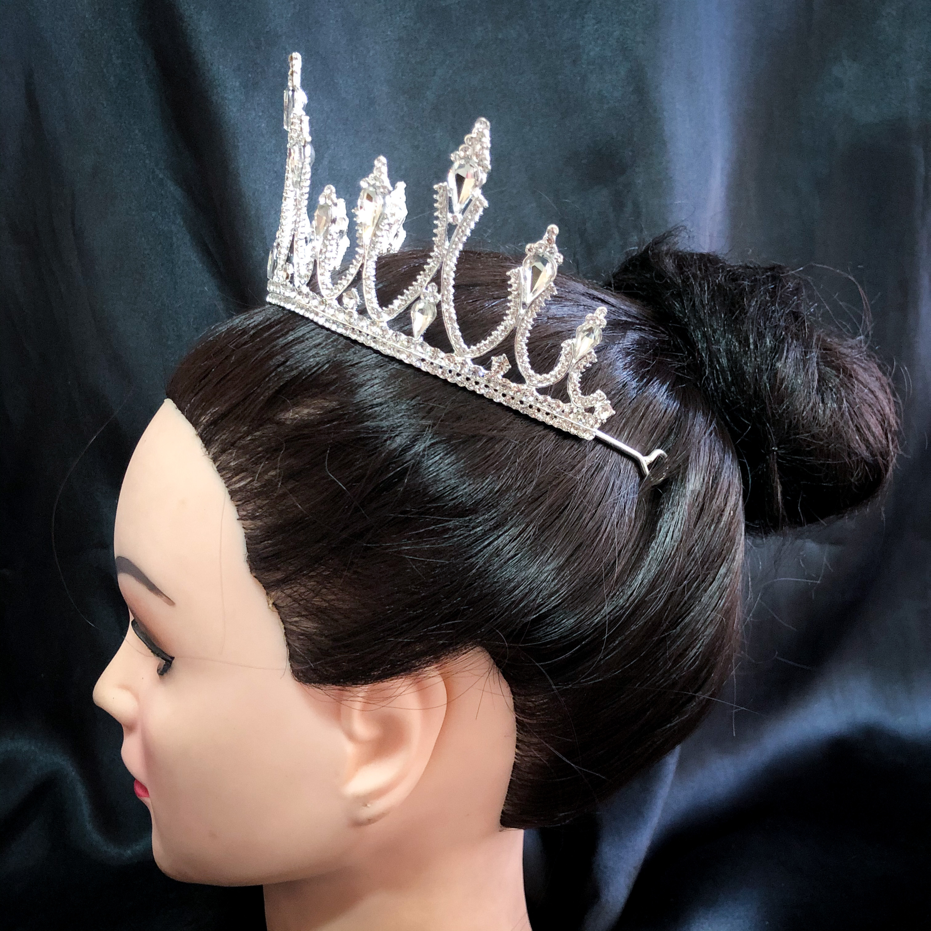 (พร้อมส่ง) เทียร่า 290 มงกุฎนางงาม มงกุฎเจ้าหญิง งานสวย ปราณีต QCเพชรทุกเม็ด สินค้าพร้อมส่งจากไทย