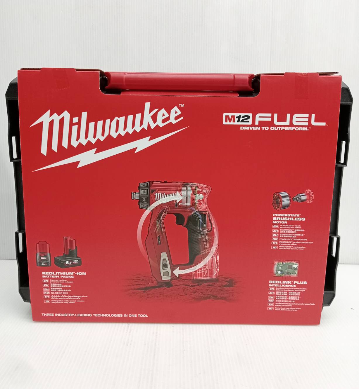 สว่านไขควงไร้สาย 12V M12 FDDXKIT-0X (เครื่องเปล่า) MILWAUKEE