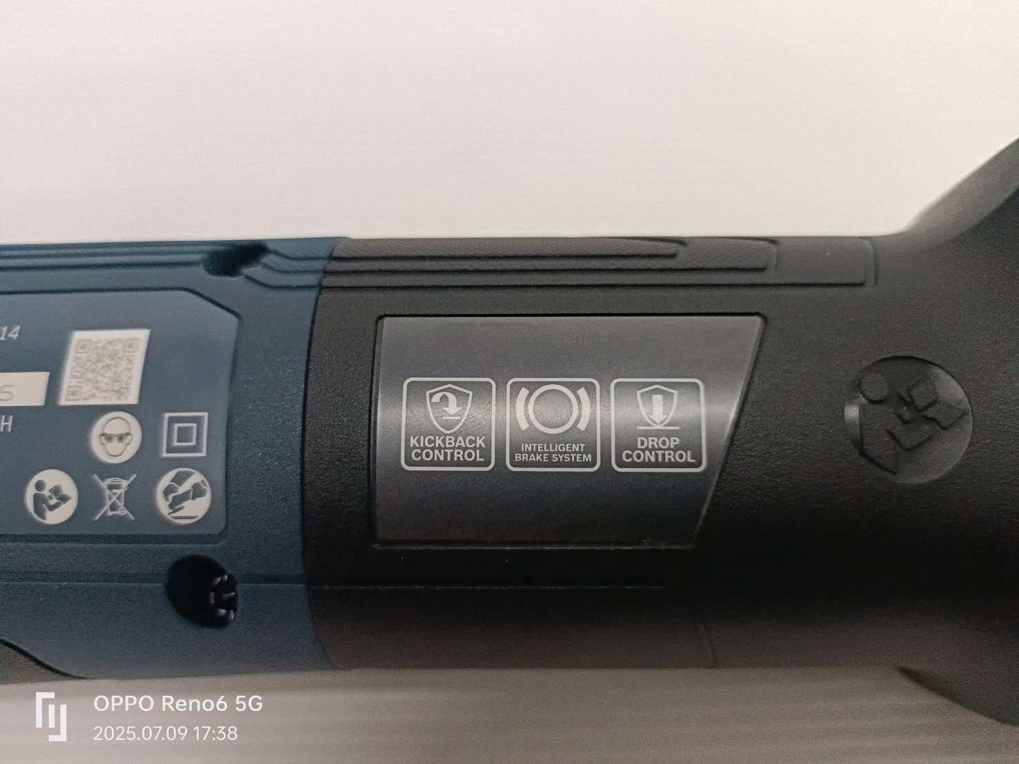 หินเจียร5" GWS20-125SB BOSCH Brushless Motor 06017D50K0