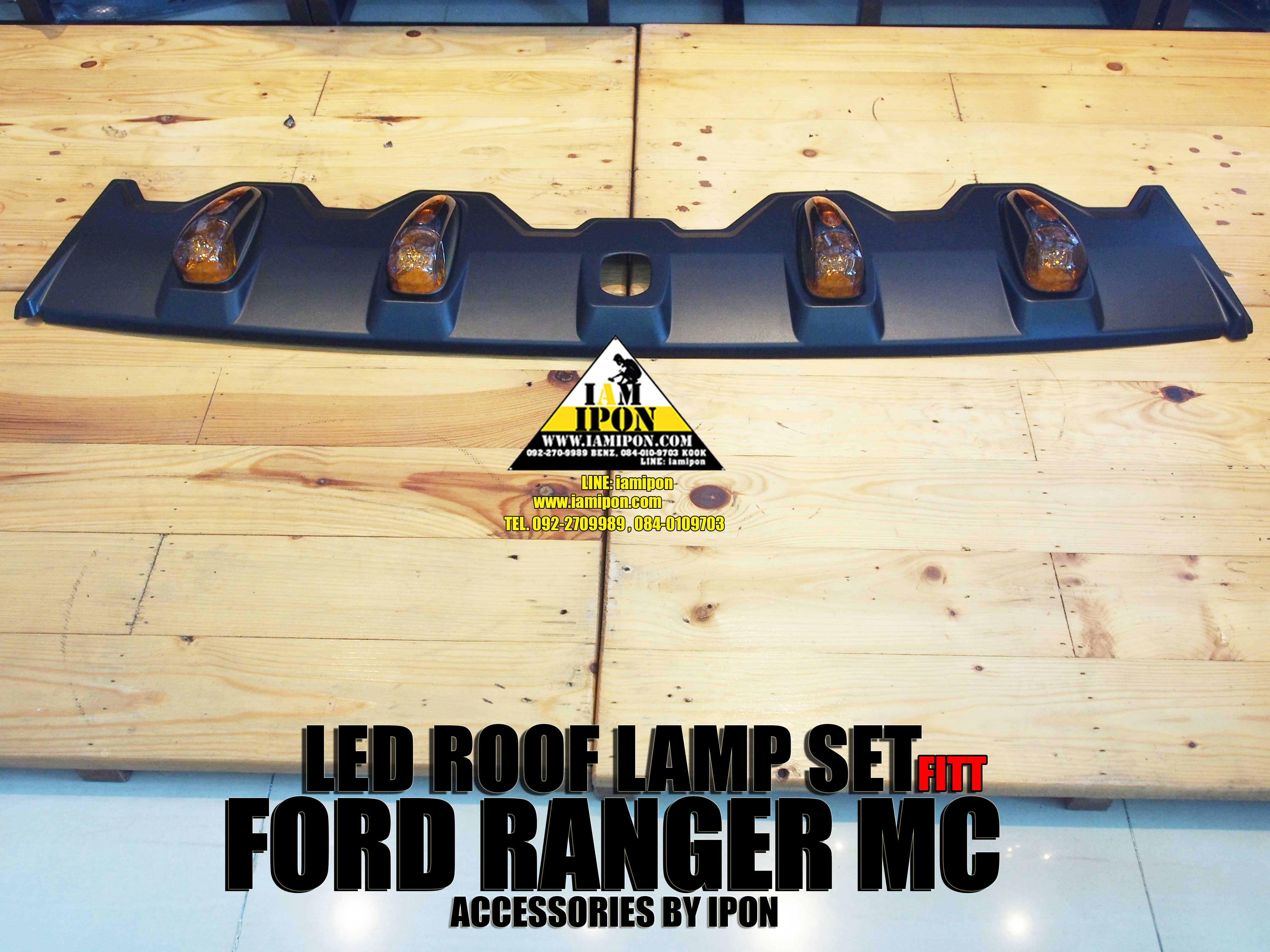 LED ROOF LAMP SET FOR FORD RANGER MC FITT ไฟหลังคาฟอร์ดเรนเจอร์ MC FITT