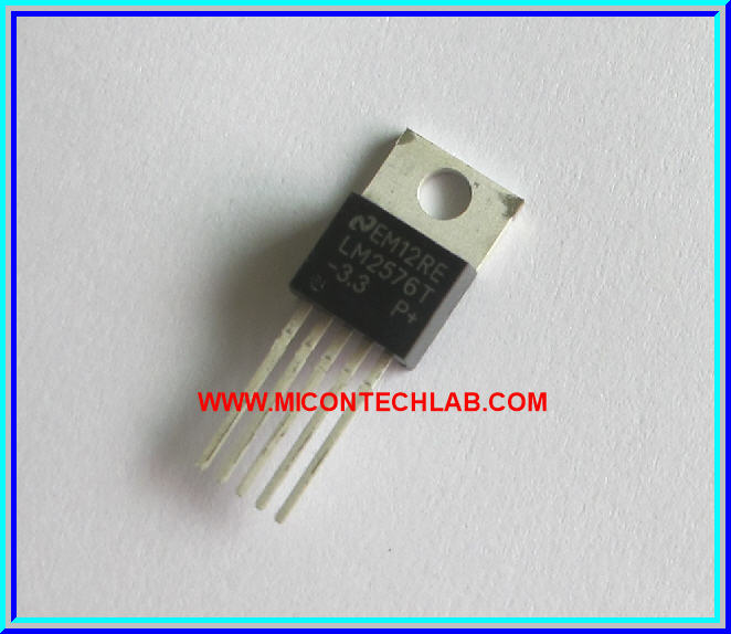 1x LM2576T - 3.3 IC Switching Voltage Regulator 3.3V 3A LM2576 IC Chip