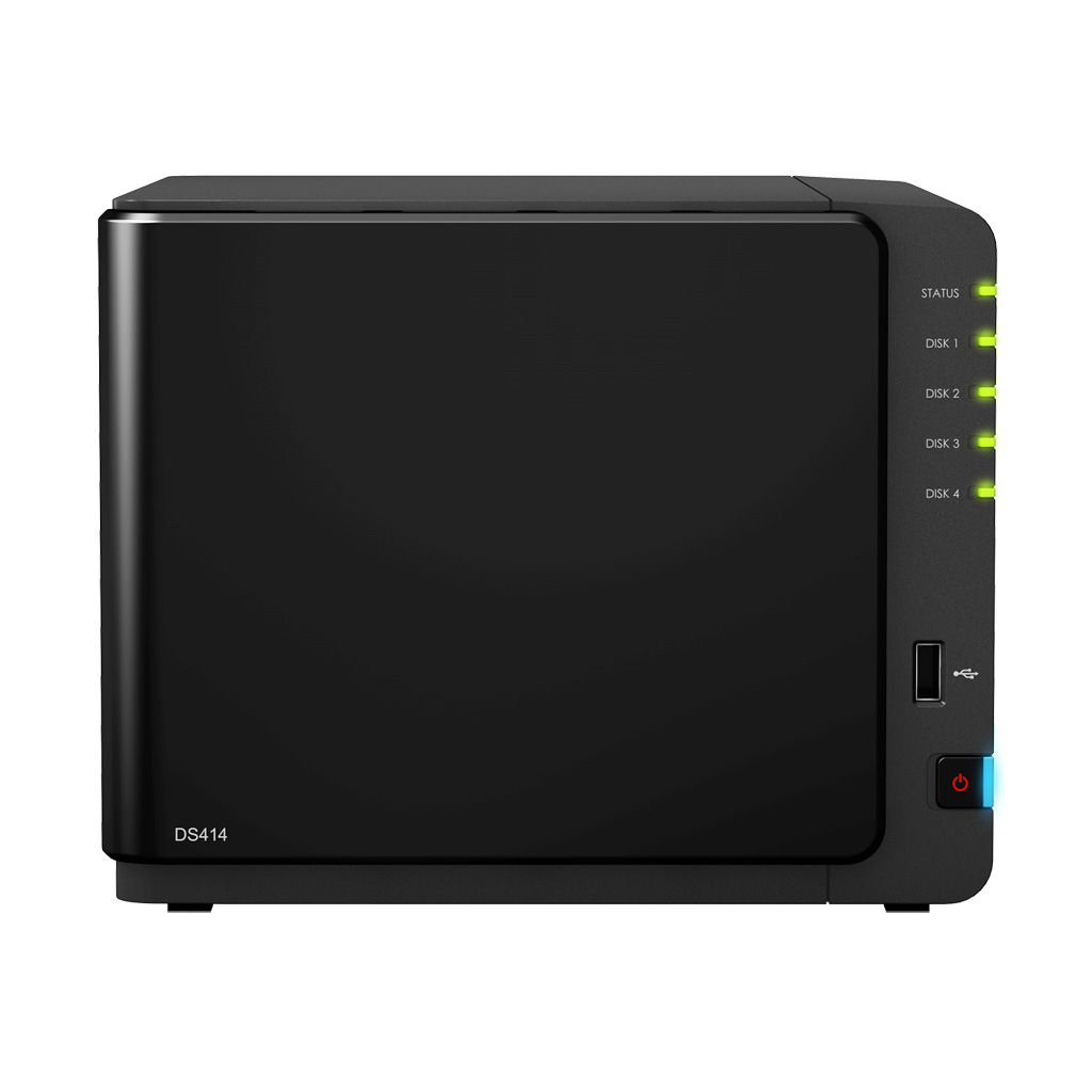 Synology DS414 4-bay NAS Server for SMB & SOHO