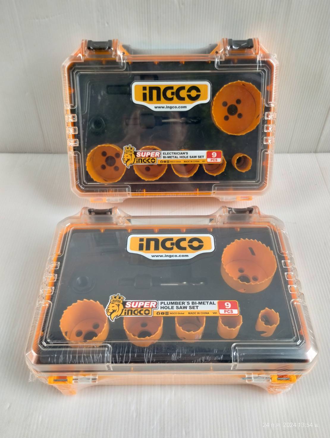 INGCO Combo Set ชุดโฮลซอว์ 18 ชิ้น AKH0021