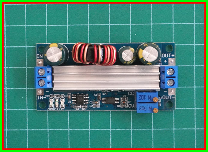 1x สเตปอัพ สเตปดาวน์ CC CV 3A 35W Buck Boost