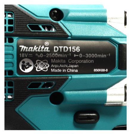 ไขควงกระแทกไร้สาย DTD156SF1J MAKITA