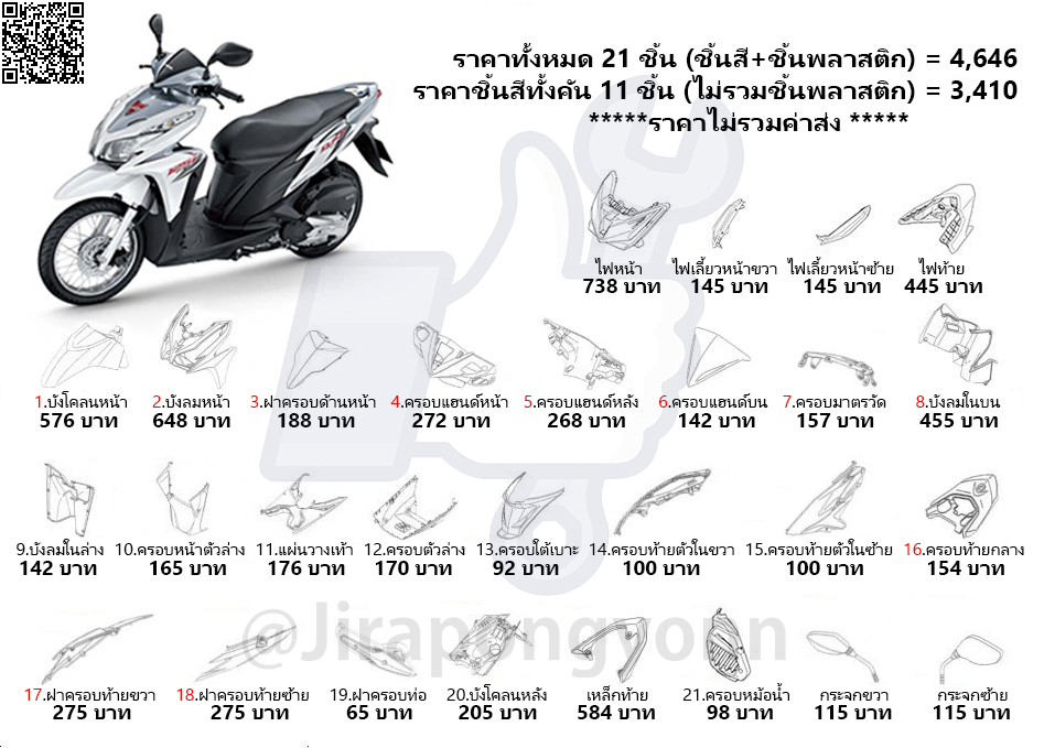 ชุดสี Click125i (2012)
