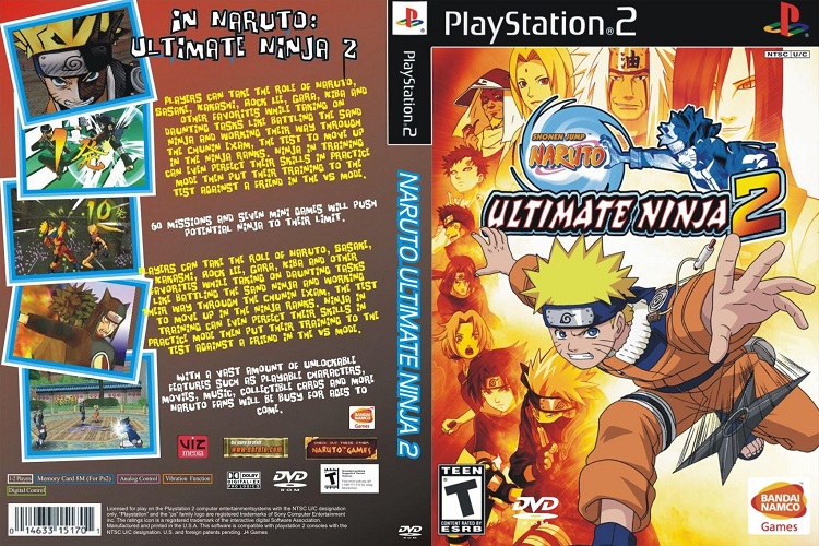 NARUTO ULTIMATE NINJA 2 [US : DVD5 1 Disc]