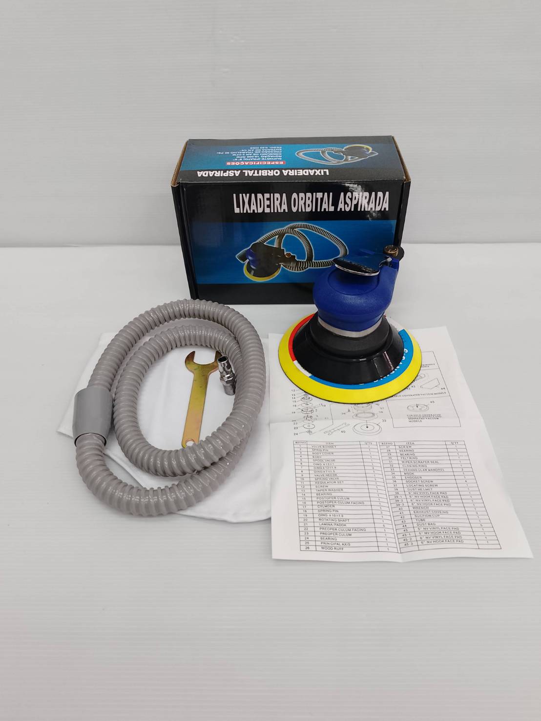 เครื่องขัดกระดาษทรายกลม5" RANDOM ORBIT SANDER STAR WAY