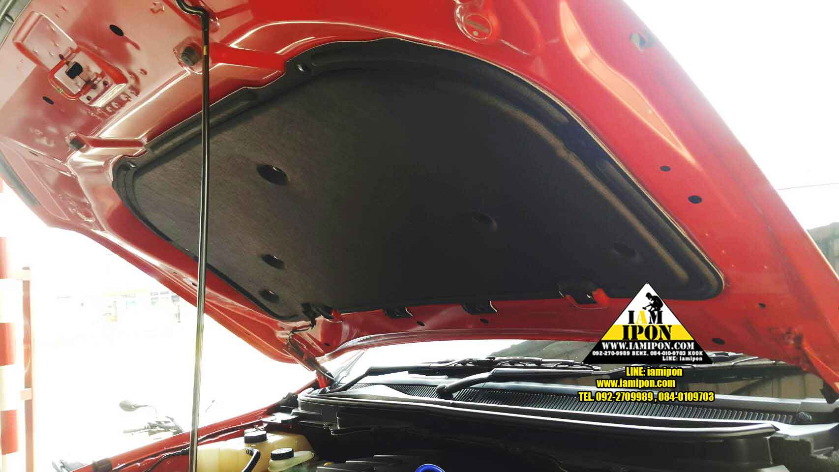 INSULATION BONNET FORD RANGER T6 2012-2014 แผ่นกันความร้อนฟอร์ดเรนเจอร์ T6 2012-2014