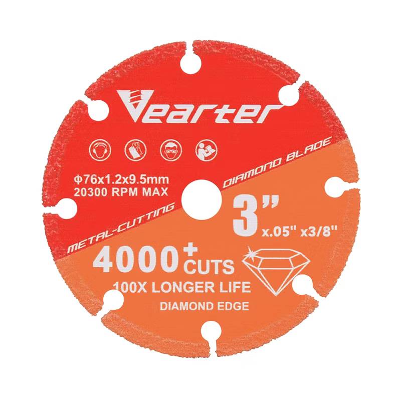 ใบเพชรตัดเหล็ก3" Vearter