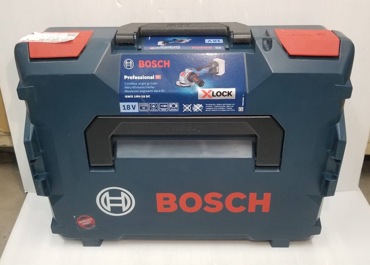 หินเจียรไร้สาย5" GWX18V-10SC BOSCH SOLO X-LOCK