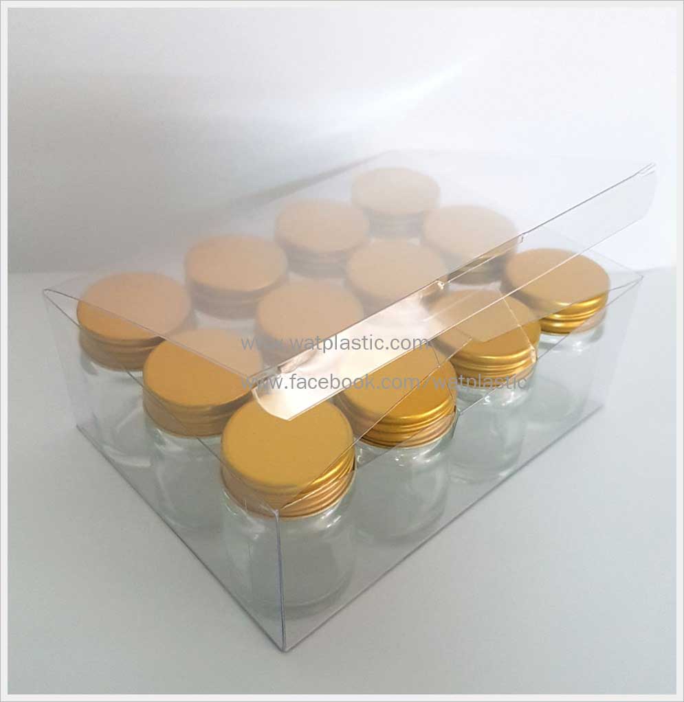 กล่องใส่ น้ำมันมวย , พิมเสนน้ำ แพค 12 ขวด ขนาด 14.6 x 11.2 x 5.6 cm