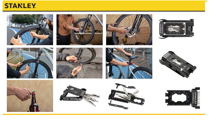 เครื่องมืออเนกประสงค์สำหรับจักรยาน Bike Tools FMHT26001 STANLEY