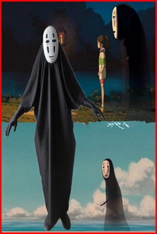 ชุดภูตไร้หน้า / ผีไร้หน้า / No Face / Kaonashi / No Face Spirited Away