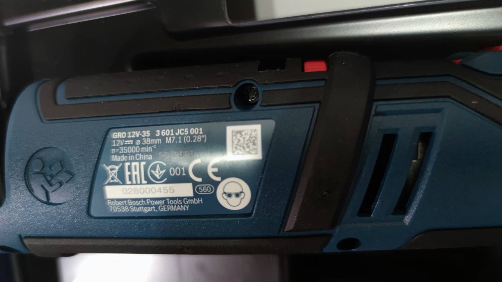 เครื่องเจียรอเนกประสงค์12V GRO12V-35 BOSCH SOLO