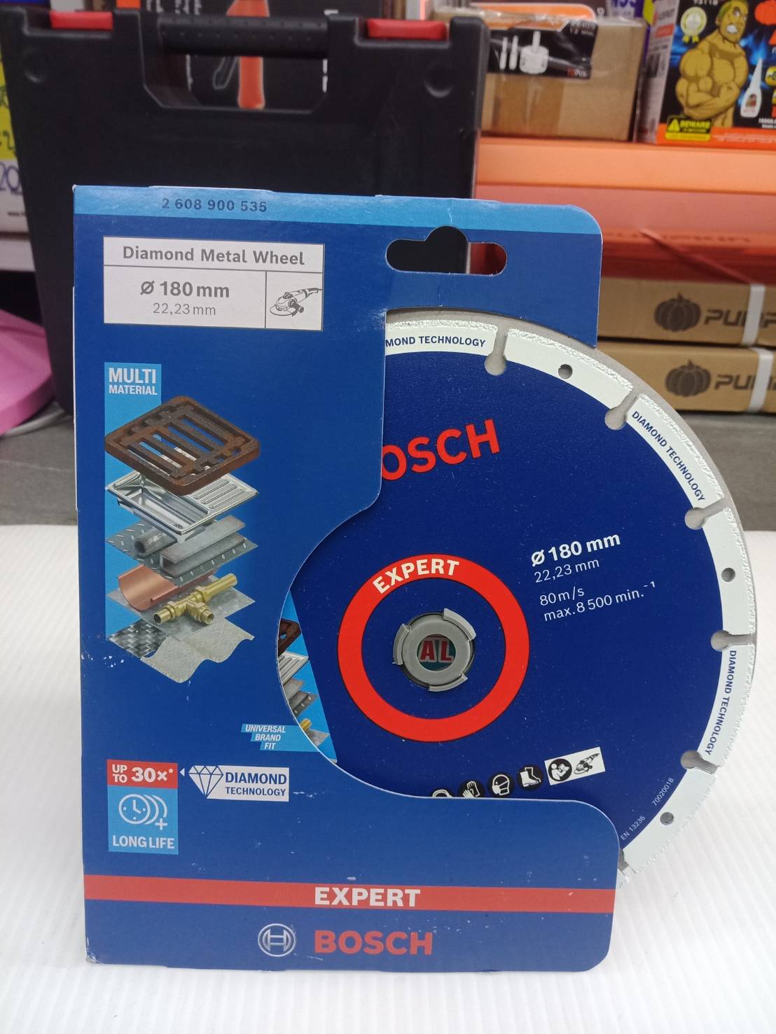 ใบเพชรตัดเหล็ก7" BOSCH 2608900535