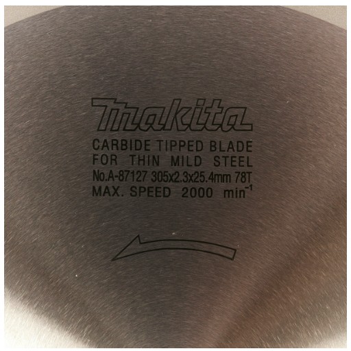 ใบเลื่อยตัดเหล็ก 12"x78T MAKITA A-87127