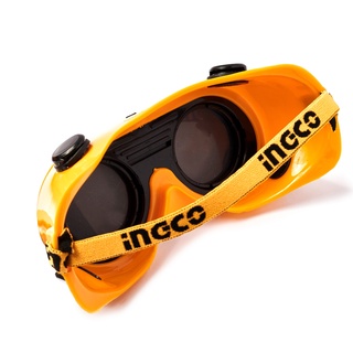 INGCO แว่นตาเชื่อม รุ่น HSGW01 (Safety Goggle / Welding Goggle) แว่นตาอ๊อก / แว่นตาเชื่อม / แว่นตาช่างเชื่อม