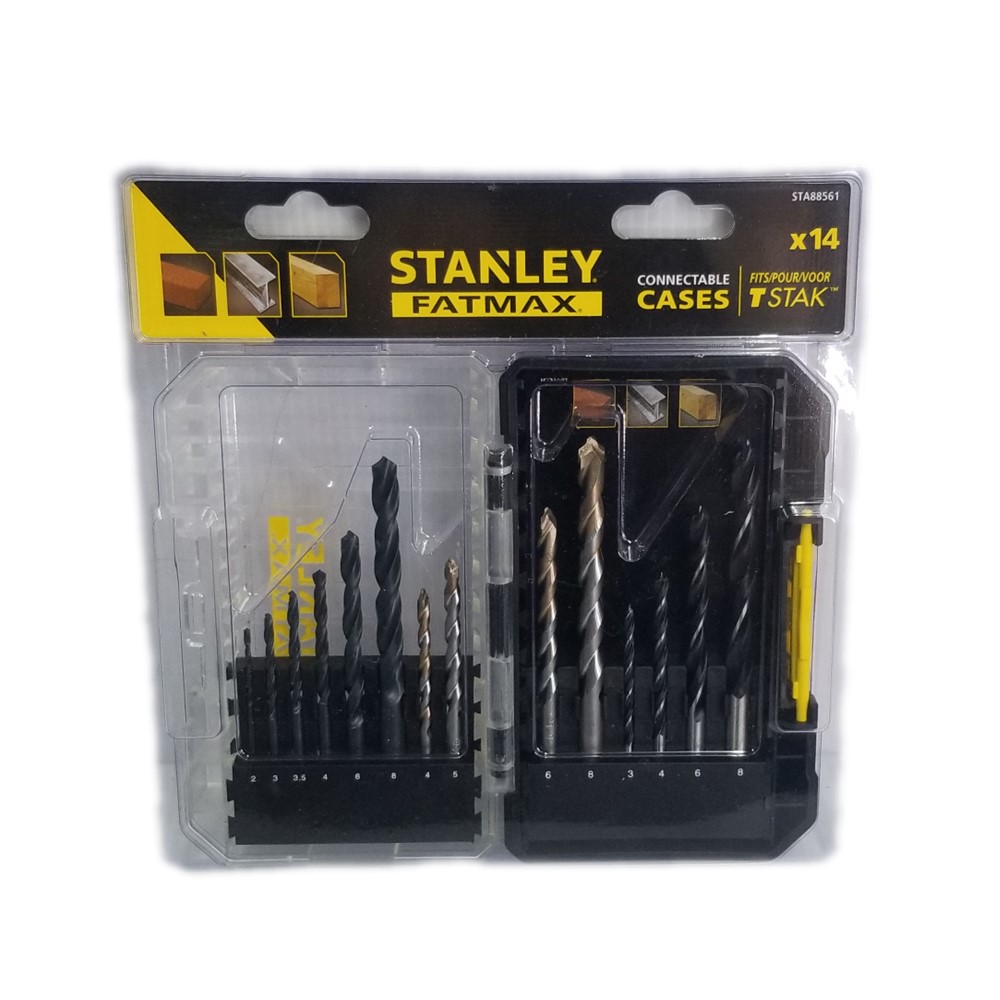 ชุดดอกสว่าน 14 ชิ้น รุ่น STA88561-XJ STANLEY