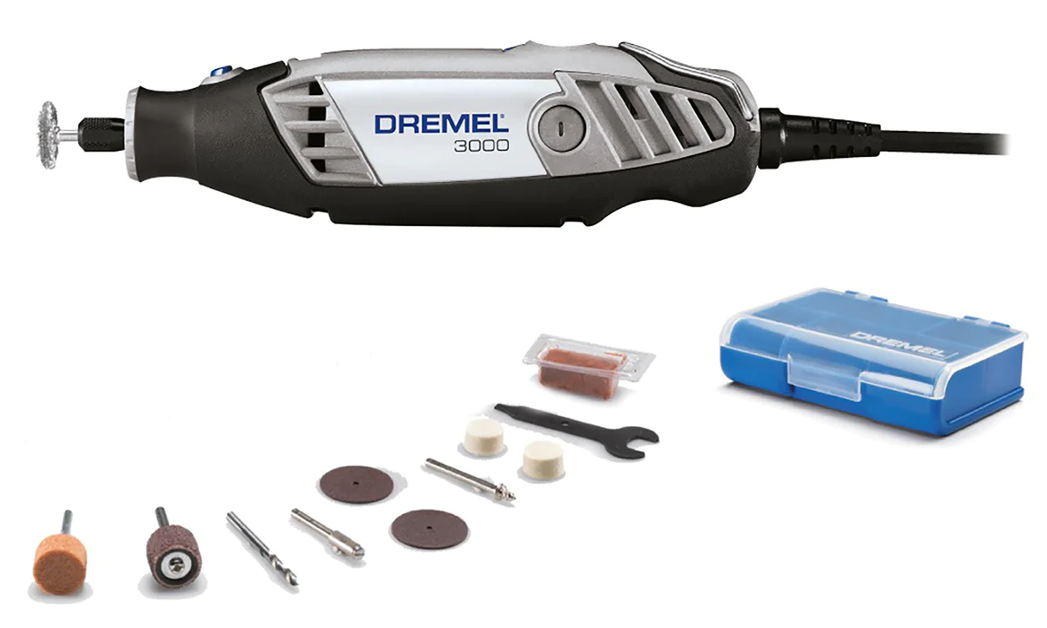 เครื่องเจียรมือ รุ่น 3000-N/10 พร้อมอุปกรณ์เสริม 10 ชิ้น DREMEL
