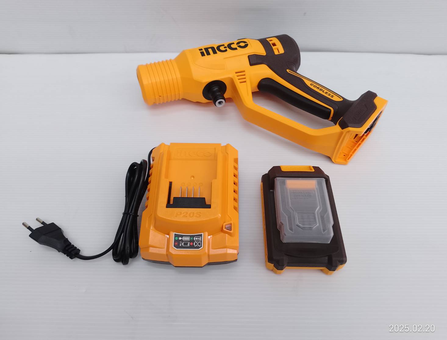 INGCO ปืนอัดฉีดแรงดันสูงไร้สาย 20V CPWLI20362