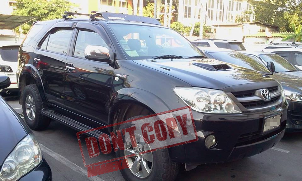 แร็คหลังคา TOYOTA